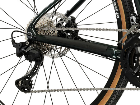 Rower gravel Kross Esker 6.0 ULT.RA 2025 zielony holo