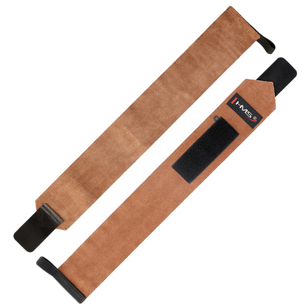 Usztywniacz ściągacz na nadgarstki HMS ONX04 skórzane