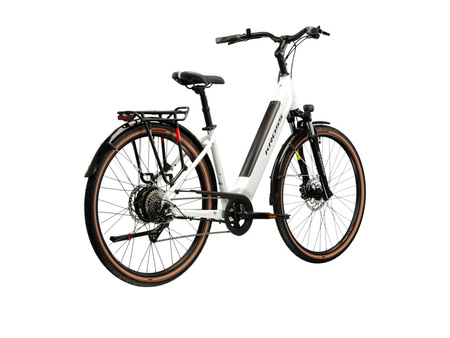 Rower elektryczny trekkingowy Kross Trans Hybrid 1.0 522 Wh 2025 perła