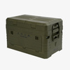Składana skrzynia kempingowa z pokrywą NILS CAMP NCB4003 50L zielona
