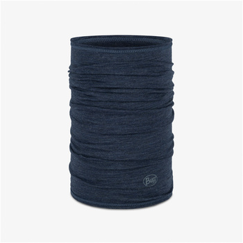 Bandana BUFF Merino Lightweight Solid Solid Night Blue