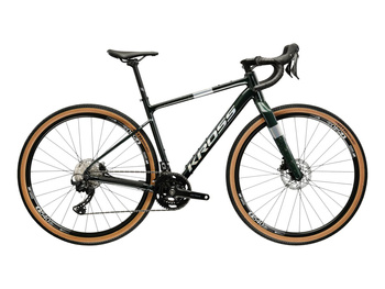 Rower gravel Kross Esker 6.0 ULT.RA 2025 zielony holo