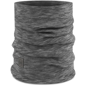 Bandana BUFF Merino Heavyweight Neck Warmermultistripes Fog Grey