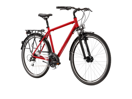 Rower trekkingowy Kross Trans 3.0 2024 czerwony