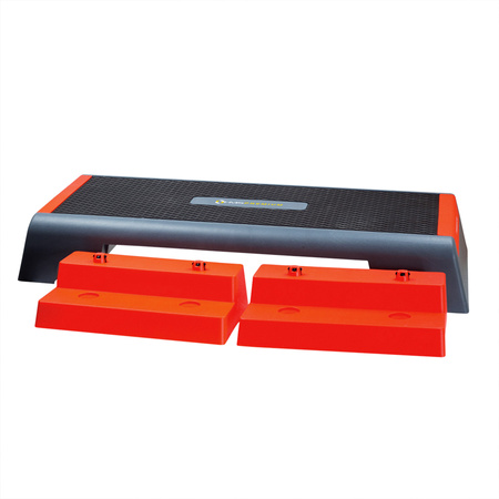 Step do aerobiku HMS PREMIUM AS007 czarno - czerwony