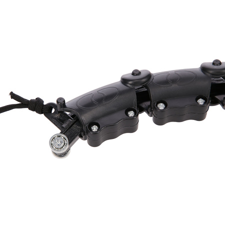 Hula hop z wypustkami i obciążnikiem HMS HHW02 czarny