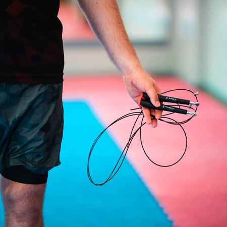 Skakanka szybka HMS SK49 czarna