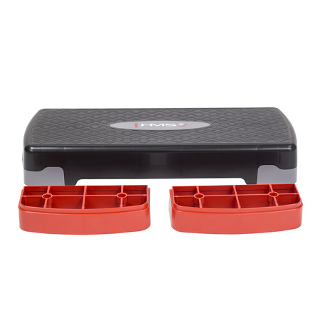 Step do aerobiku HMS AS003 czarno - szaro - czerwony