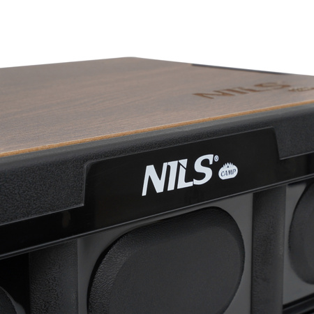 Składana skrzynia kempingowa z funkcją stołu 2w1 NILS CAMP NCB4005 20L