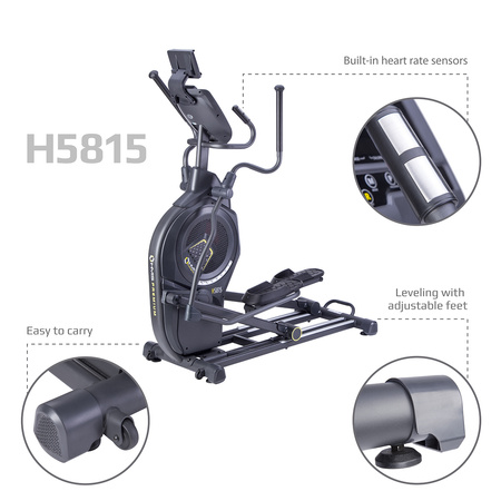 Trenażer eliptyczny HMS PREMIUM H5815 magnetyczno-powietrzny