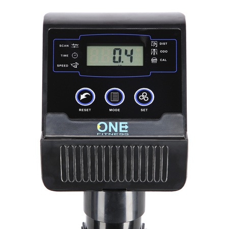 Rower stacjonarny mechaniczny ONE FITNESS RW3011 czarny