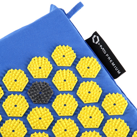 Zestaw mata do akupresury HMS PREMIUM AKM01 ciemnoniebieski