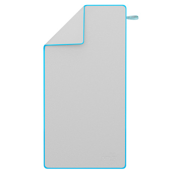 Ręcznik z mikrofibry NILS NCR13 200 x 90 cm szary