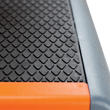 Step do aerobiku HMS PREMIUM AS007 czarno - pomarańczowy