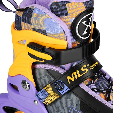 Łyżworolki NILS EXTREME NA13810 żółte