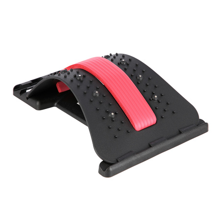 Przyrząd do rozciągania pleców z magnesami HMS PRP02 czerwony