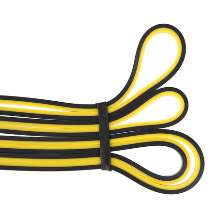 Guma do ćwiczeń HMS HB12 2250 x 9 mm zółto - czarna