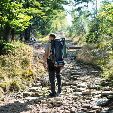 Plecak turystyczny NILS CAMP NC1992 black nordkapp 65L