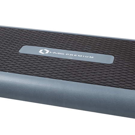 Step do aerobiku HMS PREMIUM AS007 czarno - pomarańczowy