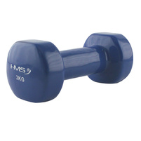Ciężarek żeliwny pokryty winylem HMS 17023 3 kg niebieski