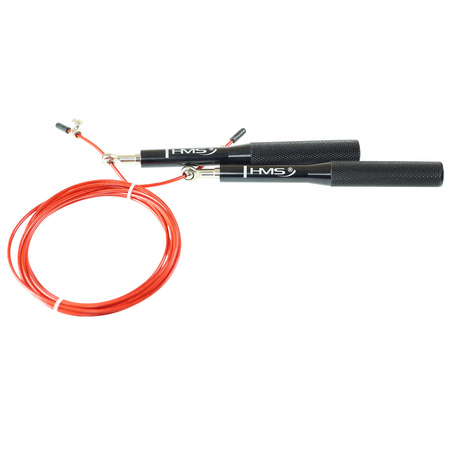 Skakanka szybka HMS SK52 czerwona / czarna