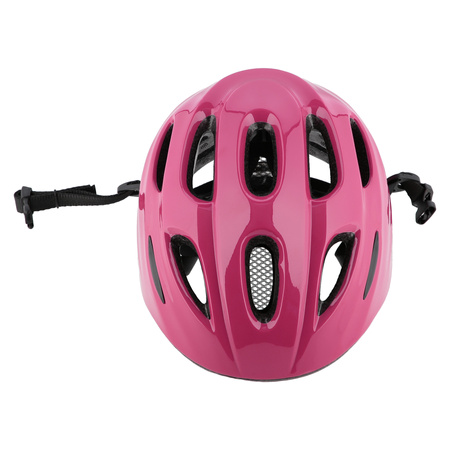 Kask rowerowy dziecięcy NILS EXTREME MTW01 Led różowy