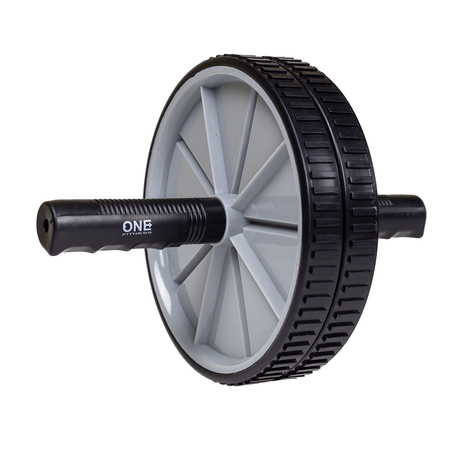 Wałek podwójny ONE FITNESS WK20 czarny