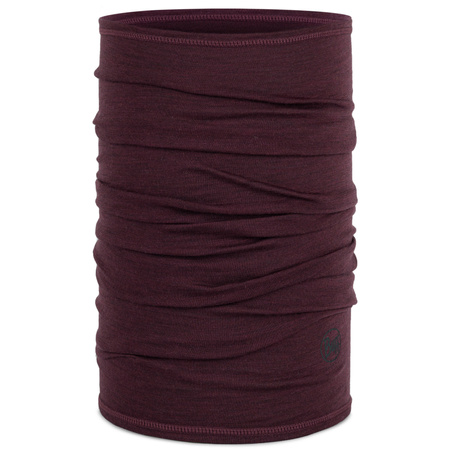 Bandana BUFF Merino Lightweight Solid Garnet