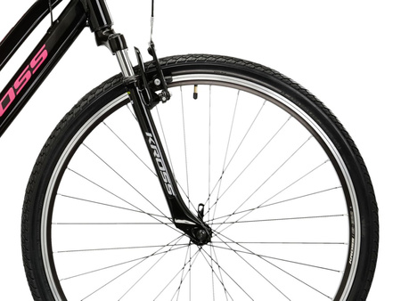 Rower crossowy Kross Evado 2.0 2025 czarny/różowy