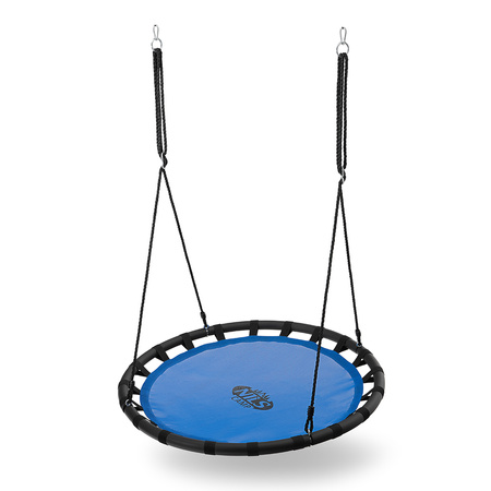 Huśtawka bocianie gniazdo NILS NB5035 niebieskie