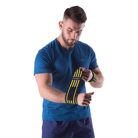 Usztywniacz ściągacz na nadgarstki HMS ONX05 żółty