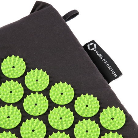 Zestaw mata do akupresury HMS PREMIUM AKM03 czarny