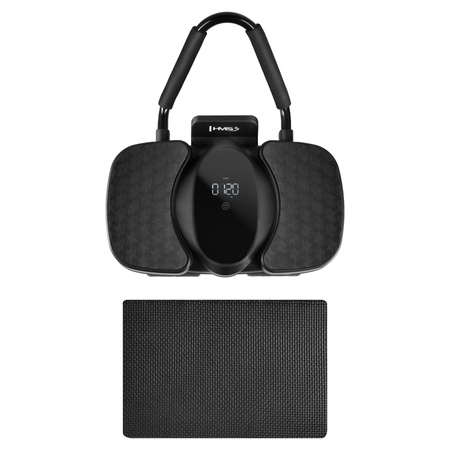 Automatyczne koło do ćwiczeń mięśni brzucha z podparciem i wyświetlaczem HMS KA40