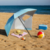 Parasol plażowy 2w1 NILS NC17114 XXL 240 cm niebieski