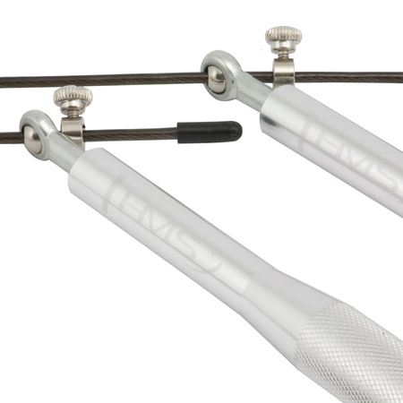 Skakanka szybka HMS SK52 czarna / srebrna