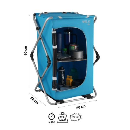 Szafka turystyczna pop - up NILS CAMP NC3702