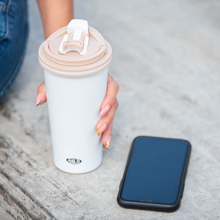 Kubek termiczny NILS CAMP NCB18 brązowy