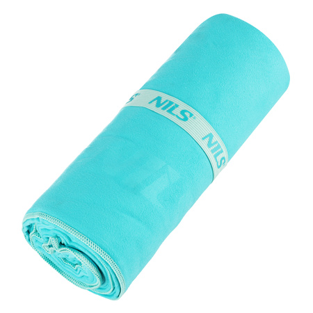 Ręcznik z mikrofibry NILS NCR12 180 x 100 cm morski