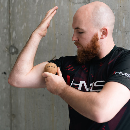 Piłka do masażu HMS BLW01 korkowa