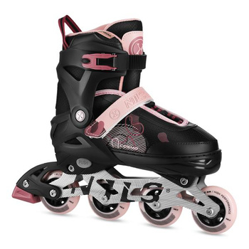 Rolki rekreacyjne NILS EXTREME NA13808 Cosmo różowy /czarny