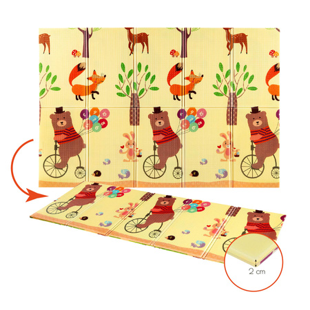 Mata dziecięca NILS FUN MD05 Forest