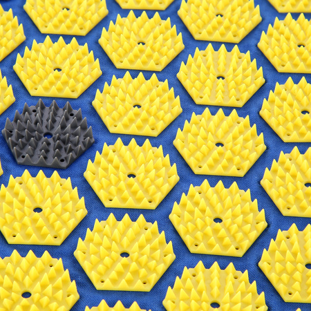 Zestaw mata do akupresury HMS PREMIUM AKM01 ciemnoniebieski