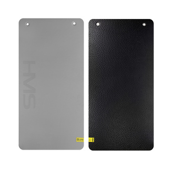 Mata fitness klubowa z otworami HMS PREMIUM MFK01 szaro - czarna