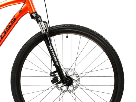 Rower crossowy Kross Evado 3.0 2025 pomarańczowy/czarny