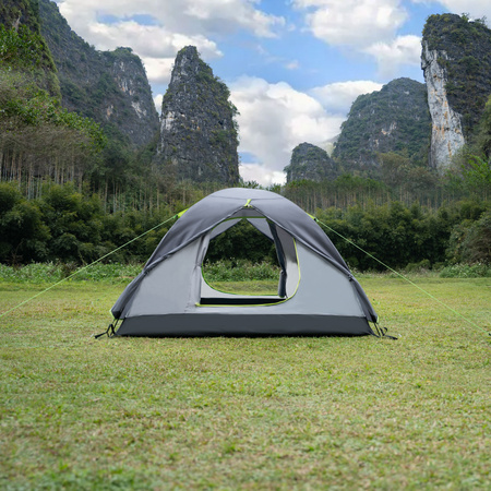 Namiot kempingowy NILS CAMP NC6004 szary explorer 3 - osobowy