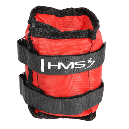 Obciążniki na ręce i nogi HMS OB03 2 x 1.5 kg czerwone