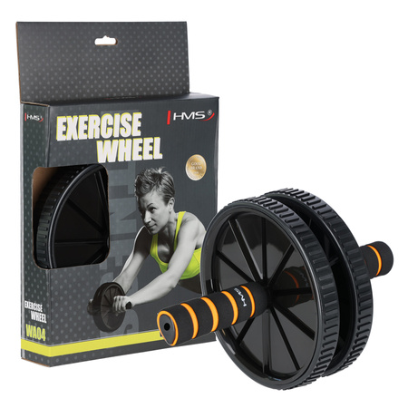 Wałek podwójny do ćwiczeń HMS WA04 czarny