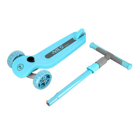 Hulajnoga dziecięca NILS FUN HLB09 Turquoise