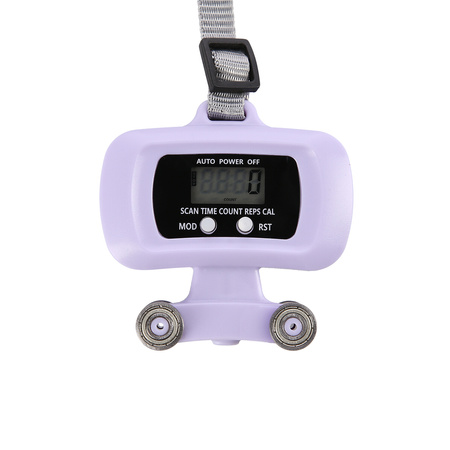 Hula hop z magnesami, obciążnikiem i licznikiem HMS HHM14 fioletowy