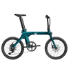 Rower elektryczny składany Fiido X 350W 2024 turkusowy